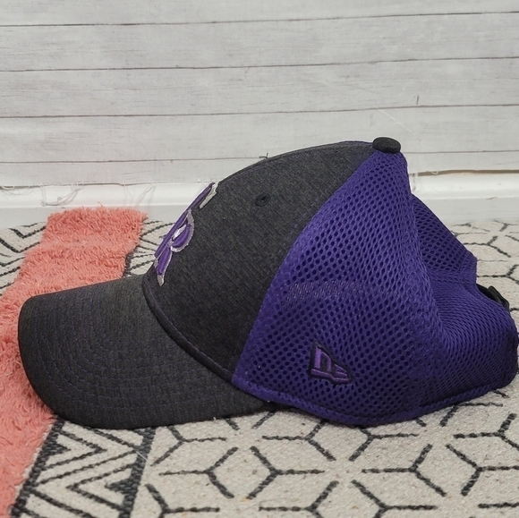 COLORADO ROCKIED GRAY BILL PURPLW MESH HAT W ADJUSTABLE CLOSURE, OSFM - Picture 4 of 10
